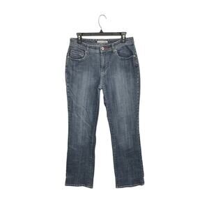VTG Y2K Chico's Quartz MR Jeans Sz Medium Stretch Studded Pockets